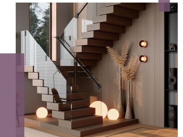 Изготовление и монтаж лестниц в Скопине от 88579 руб. | ПРОЛЁТ-Скп