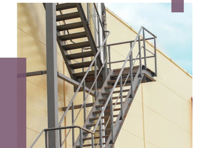 Пожарные лестницы в Скопине от 12505 руб. — монтаж и продажа | ПРОЛЁТ-Скп