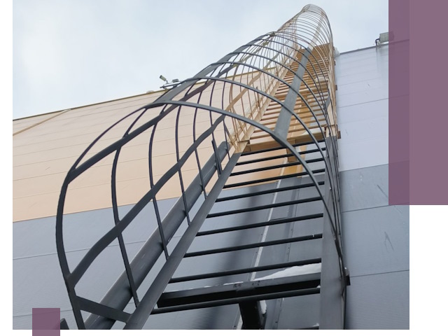 Изготовление и монтаж пожарных лестниц в Скопине профессионально