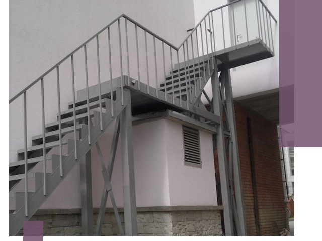 Монтаж пожарных лестниц под ключ в Скопине с гарантией качества