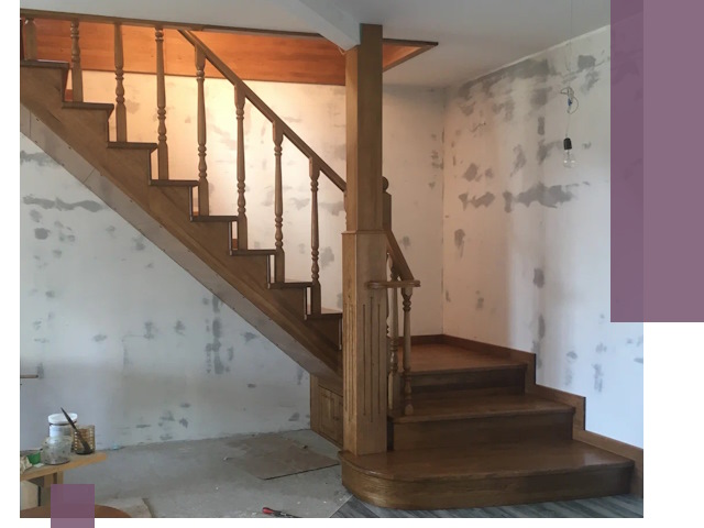 Ремонт деревянных лестниц в Скопине: быстро и качественно