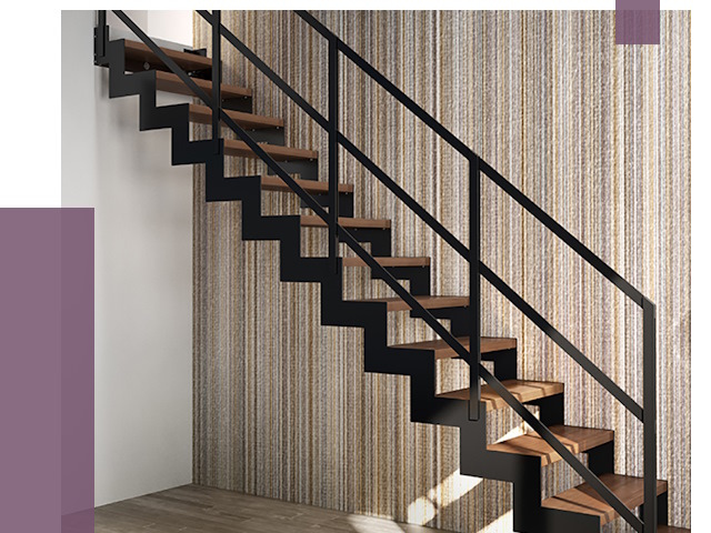 Изготовление металлических лестниц в Скопине от 49500 руб. | ПРОЛЁТ-Скп