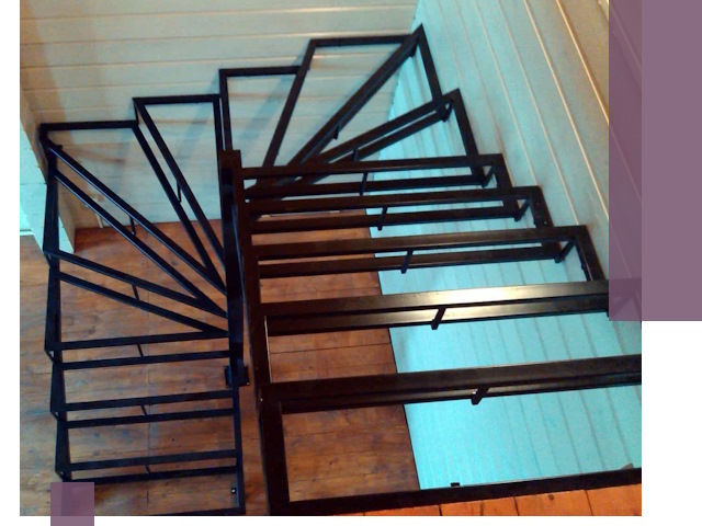 Изготовление металлических лестниц любой сложности в Скопине