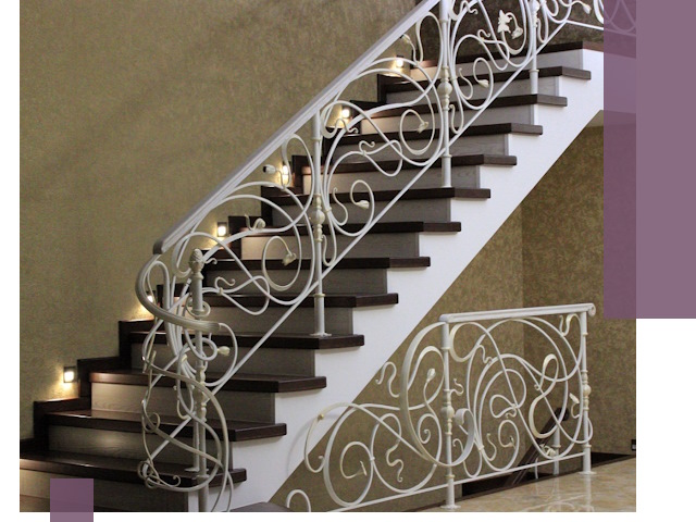 Кованые лестницы под ключ в Скопине — изготовление и монтаж