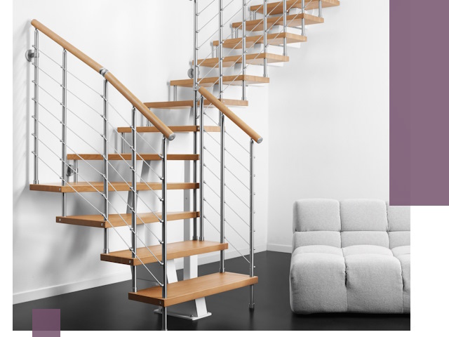 Модульные лестницы под ключ в Скопине — монтаж и изготовление