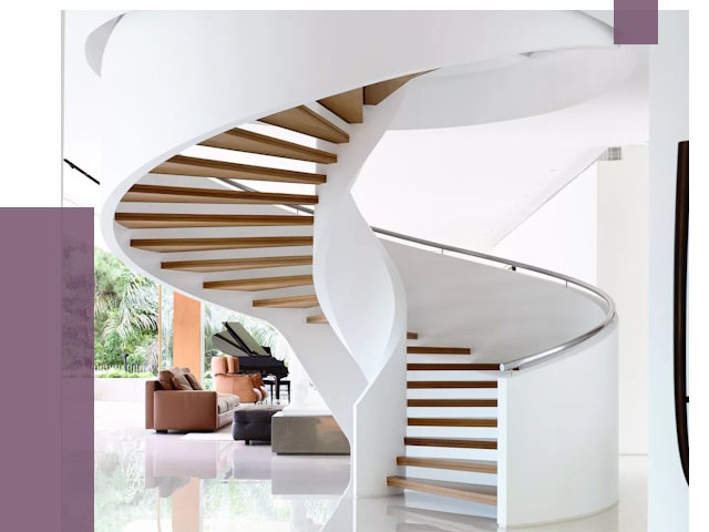 Винтовые лестницы в Скопине под ключ от 49500 руб. | ПРОЛЁТ-Скп