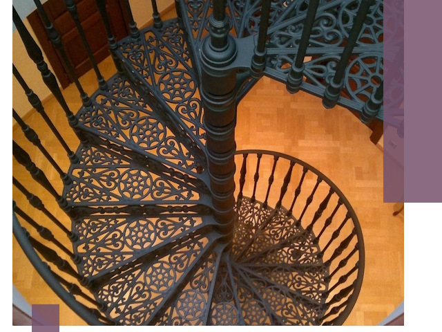 Винтовые лестницы под ключ в Скопине: производство и монтаж