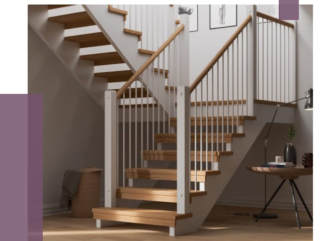 Маршевые лестницы в Скопине от 38818 руб. — монтаж | ПРОЛЁТ-Скп