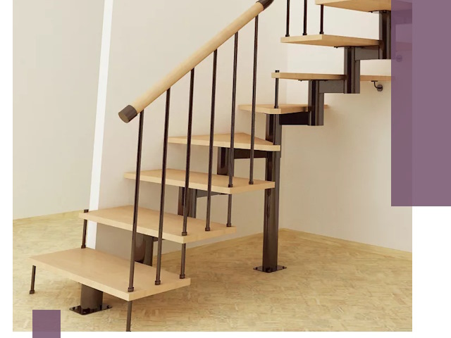 Монтаж лестниц на больцах в Скопине — быстро и надежно