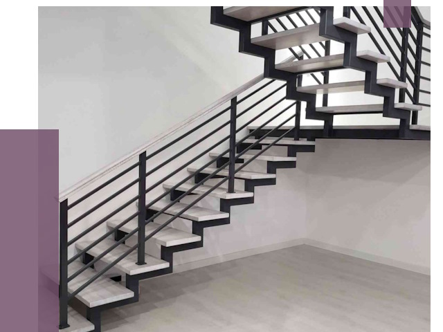 Лестницы на металлокаркасе под ключ в Скопине от 13026 руб. | ПРОЛЁТ-Скп