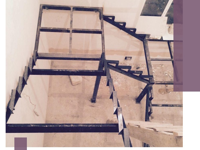 Монтаж лестниц на металлокаркасе в Скопине быстро и качественно