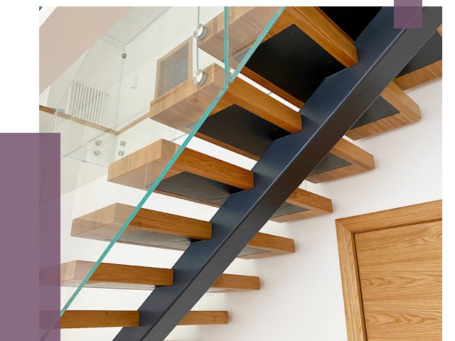 Лестницы на монокосоуре в Скопине от 19279 руб. под ключ | ПРОЛЁТ-Скп