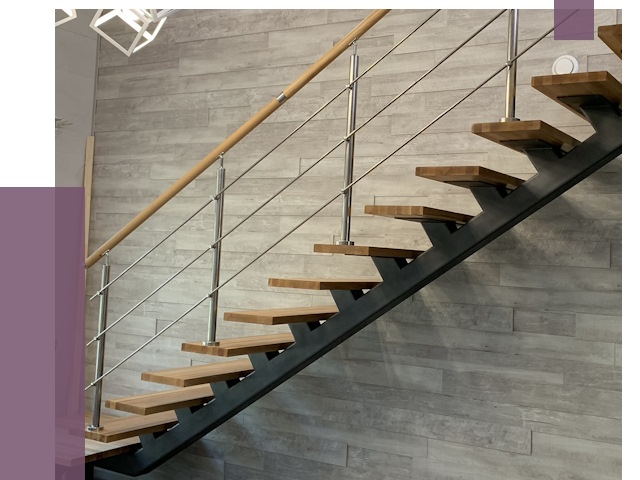 Изготовление лестниц на монокосоуре в Скопине от 77636 руб. 