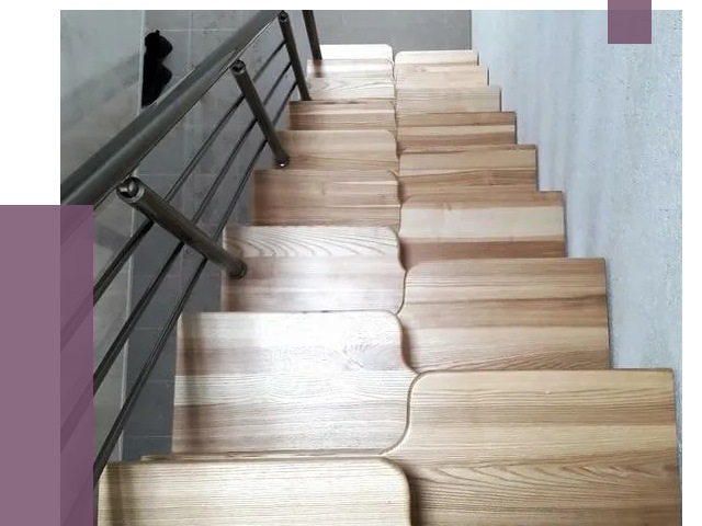 Лестницы гусиный шаг в Скопине от 13287 руб. под ключ | ПРОЛЁТ-Скп