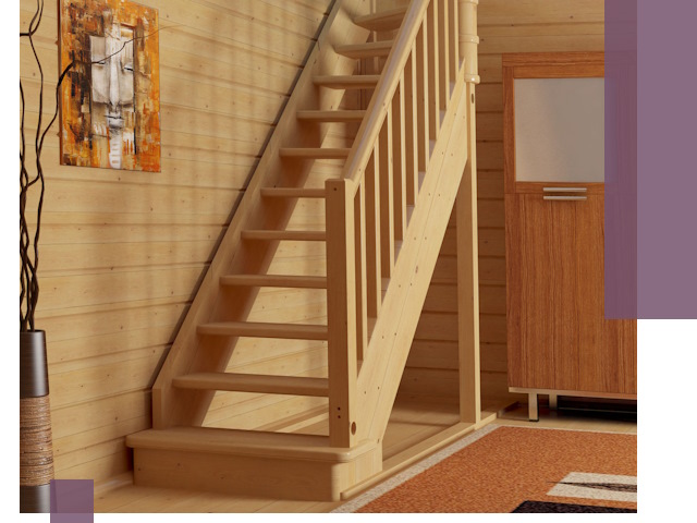 Лестницы эконом класса под ключ в Скопине — недорого и быстро