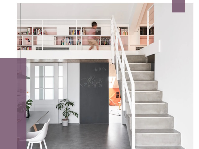 Лестницы для двухуровневой квартиры в Скопине от 179762 руб. | ПРОЛЁТ-Скп