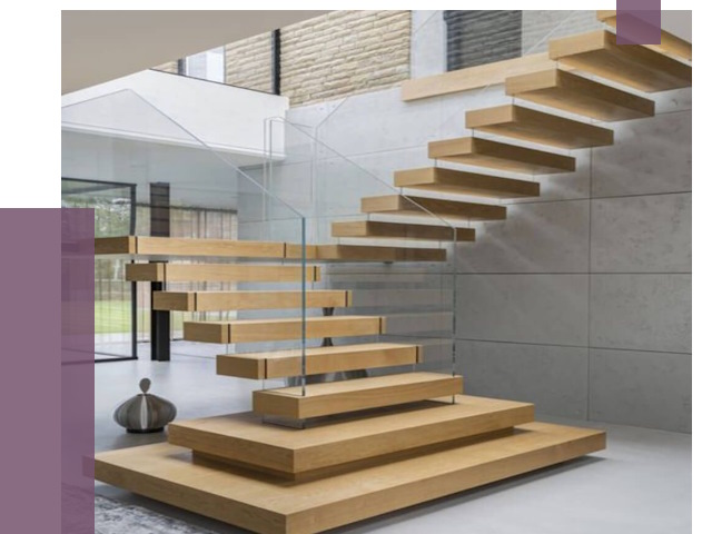 Офисные лестницы в Скопине — от 77636 руб. | ПРОЛЁТ-Скп