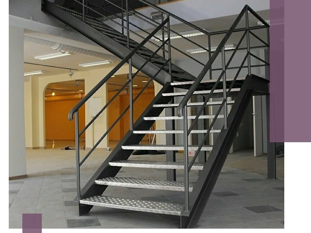 Лестницы для офиса в Скопине: изготовление, монтаж, демонтаж