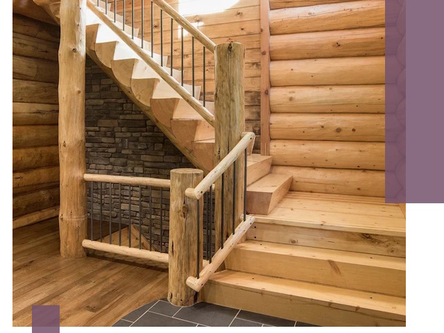 Лестницы в баню под заказ и профессиональный монтаж в Скопине