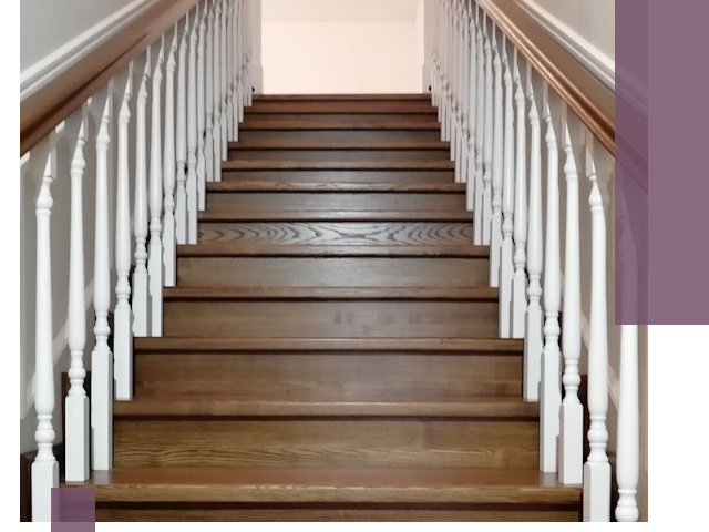 Лестницы из ясеня на заказ в Скопине — изготовление и монтаж