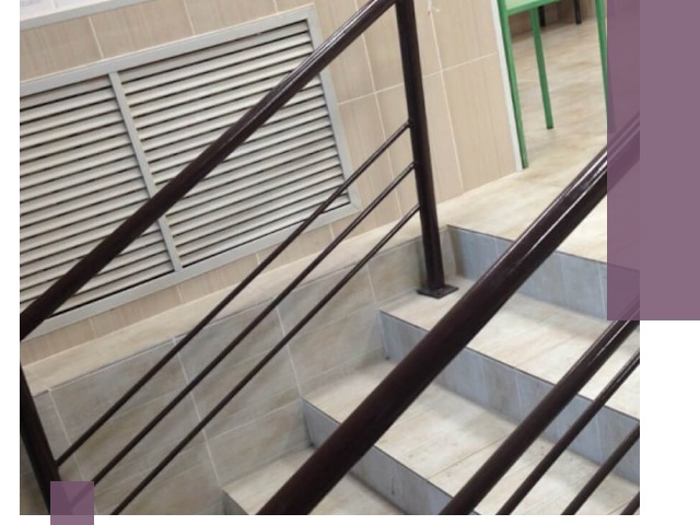 Изготовление перил из металла под ключ в Скопине