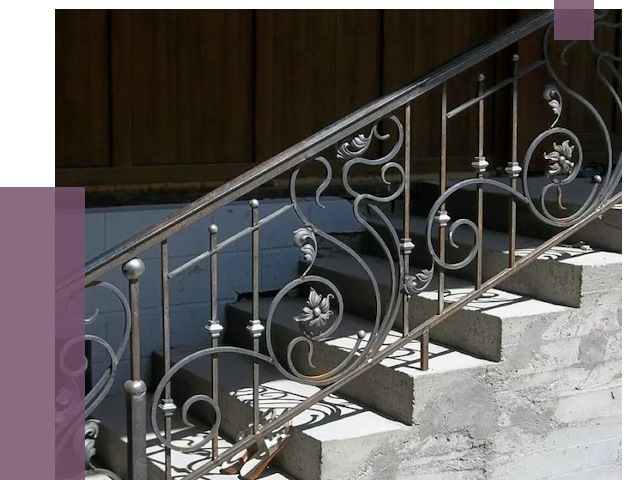 Кованые перила в Скопине от 8858 руб. под ключ — качество от ПРОЛЁТ-Скп