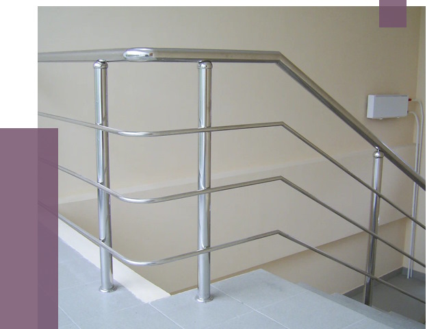 Алюминиевые перила в Скопине от 6461 руб. под ключ | ПРОЛЁТ-Скп