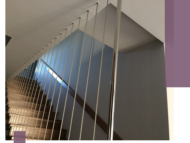 Тросовые перила под ключ в Скопине — производство и монтаж