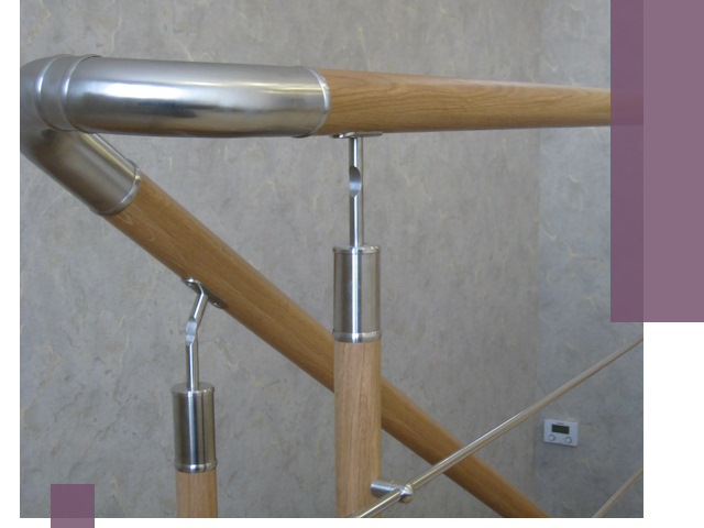 Комбинированные перила на заказ в Скопине — монтаж и производство