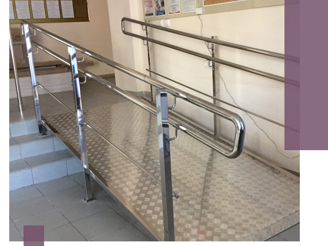 Перила для инвалидов в Скопине — надежные поручни и ограждения