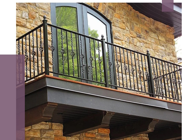 Балконные ограждения в Скопине от 8180 руб. — купить | ПРОЛЁТ-Скп