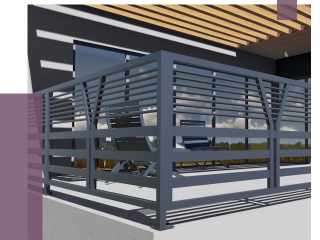 Изготовление балконных ограждений в Скопине от 10942 руб. | ПРОЛЁТ-Скп