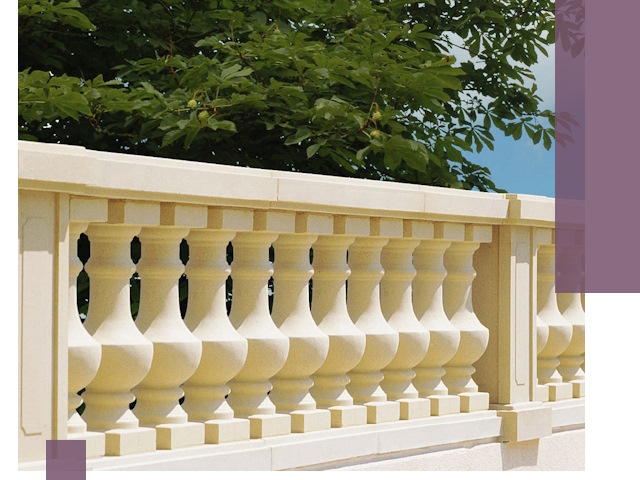 Установка балюстрады в Скопине: изготовление и монтаж под ключ