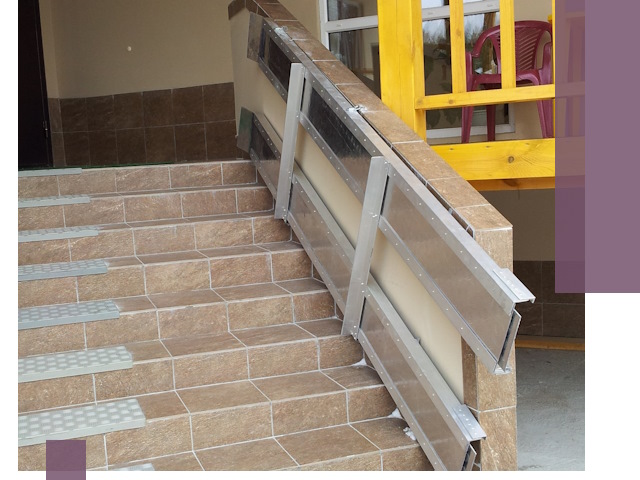 Откидные пандусы под ключ в Скопине — монтаж и демонтаж