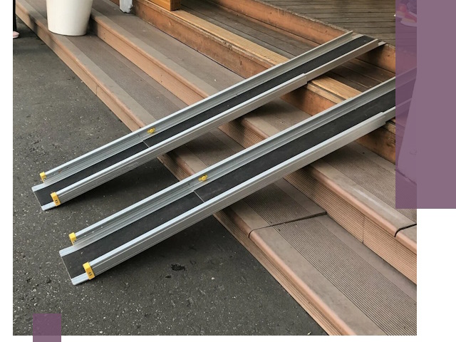 Телескопические пандусы под ключ в Скопине — изготовление и монтаж