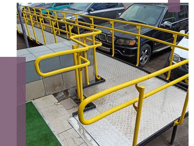 Стационарные пандусы в Скопине от 12505 руб. | ПРОЛЁТ-Скп