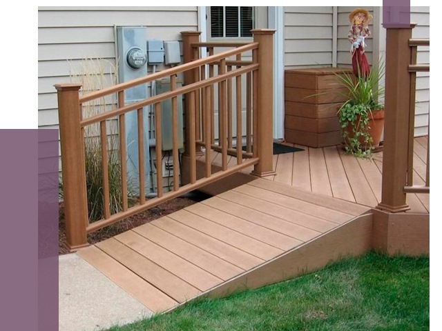 Пандус на крыльцо в Скопине под ключ от 7920 руб.