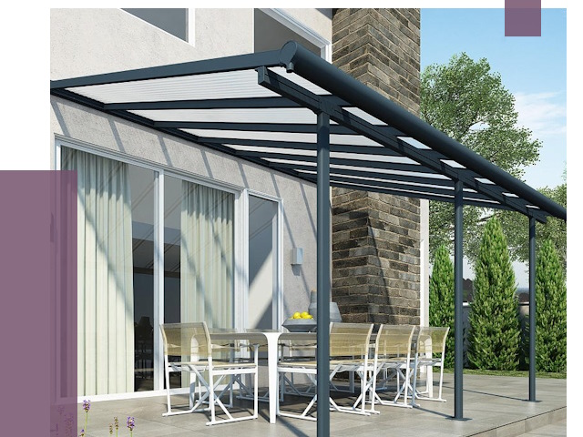 Навесы пристенные в Скопине от 9275 руб. — монтаж и установка | ПРОЛЁТ-Скп