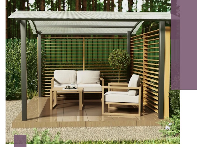 Навесы для дачи в Скопине: изготовление, монтаж и демонтаж