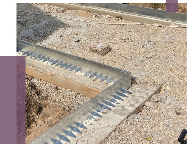 Нержавеющие бордюры в Скопине от 4898 руб. под ключ | ПРОЛЁТ-Скп