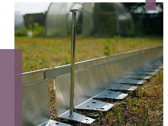 Металлические бордюры для газона в Скопине от 4377 руб. | ПРОЛЁТ-Скп