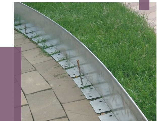 Металлические бордюры для тротуаров в Скопине от 8858 руб.