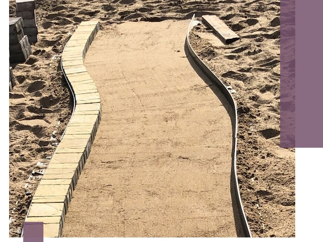 Металлические бордюры для тротуаров в Скопине — прочные и долговечные