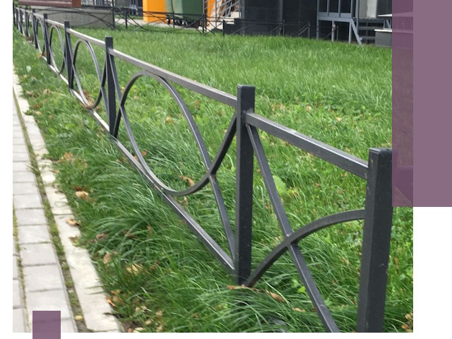 Газонные ограждения из металла в Скопине — монтаж и продажа