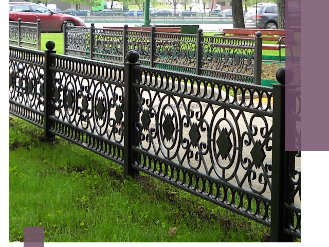 Секционные газонные ограждения под ключ в Скопине