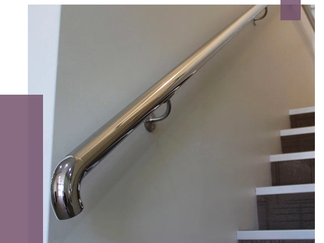 Изготовление поручней в Скопине от 4689 руб. | ПРОЛЁТ-Скп