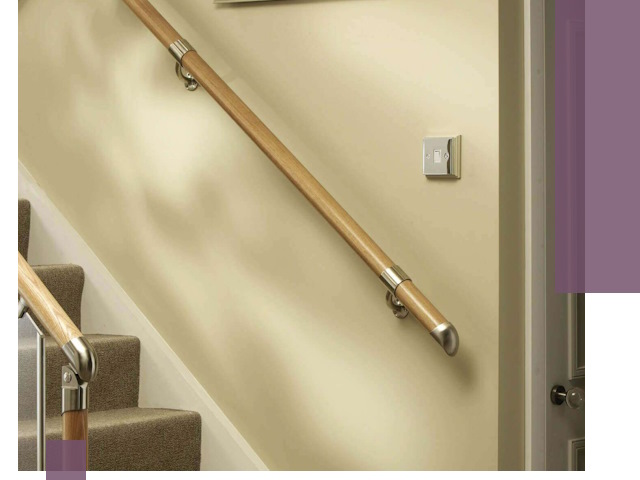 Монтаж пристенных поручней профессионально в Скопине