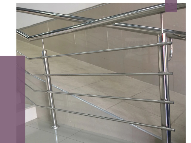 Изготовление поручней из нержавеющей стали в Скопине